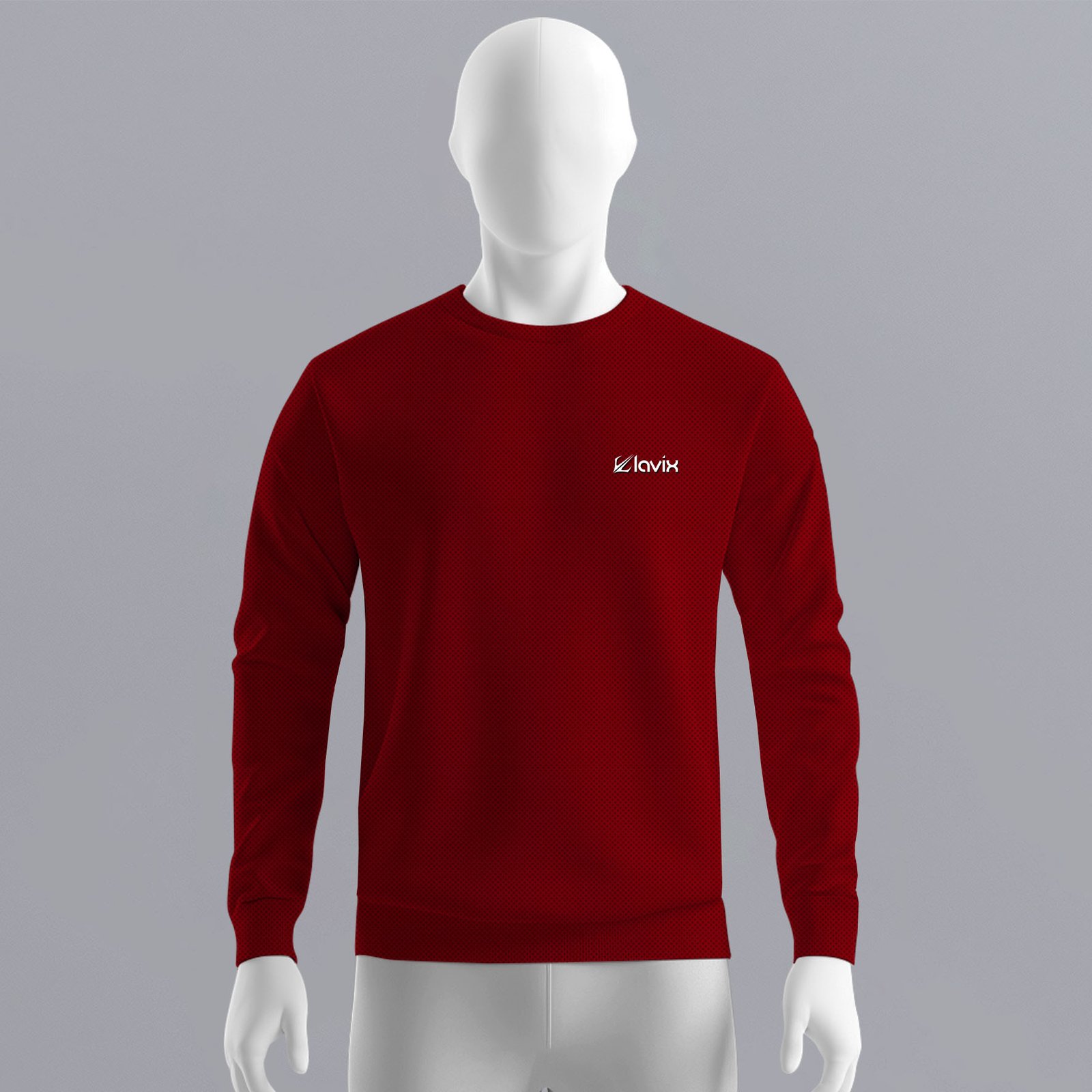 1 (4) Premium Quality Sweatshirt - Maroon - Image 1