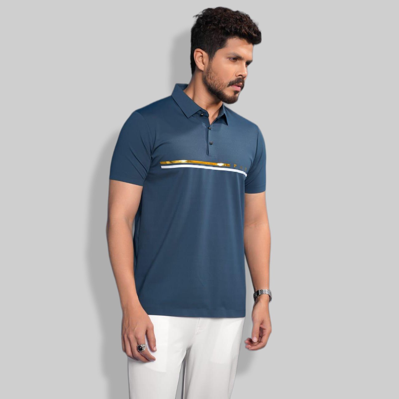 WhatsApp Image 2025-10-06 at 23.51.17_128901aa Premium Quality Polo T-Shirt - Luxury Knit Edition - Image 1