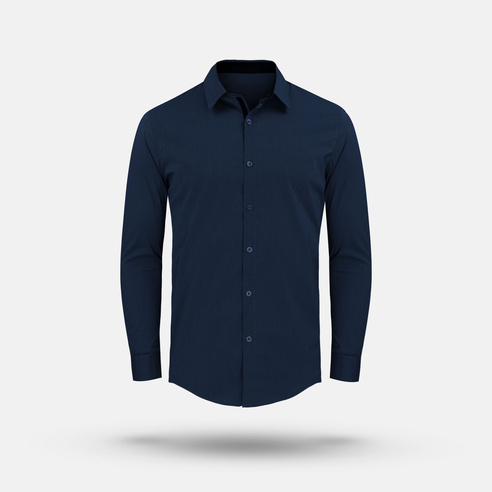 blue Premium Formal Shirt - Soft Touch - Image 1